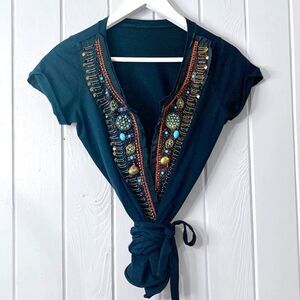 Pinko Southwestern Wrap Top